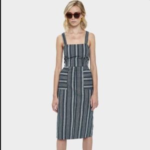 Steven Avie Stripe Woven Dress